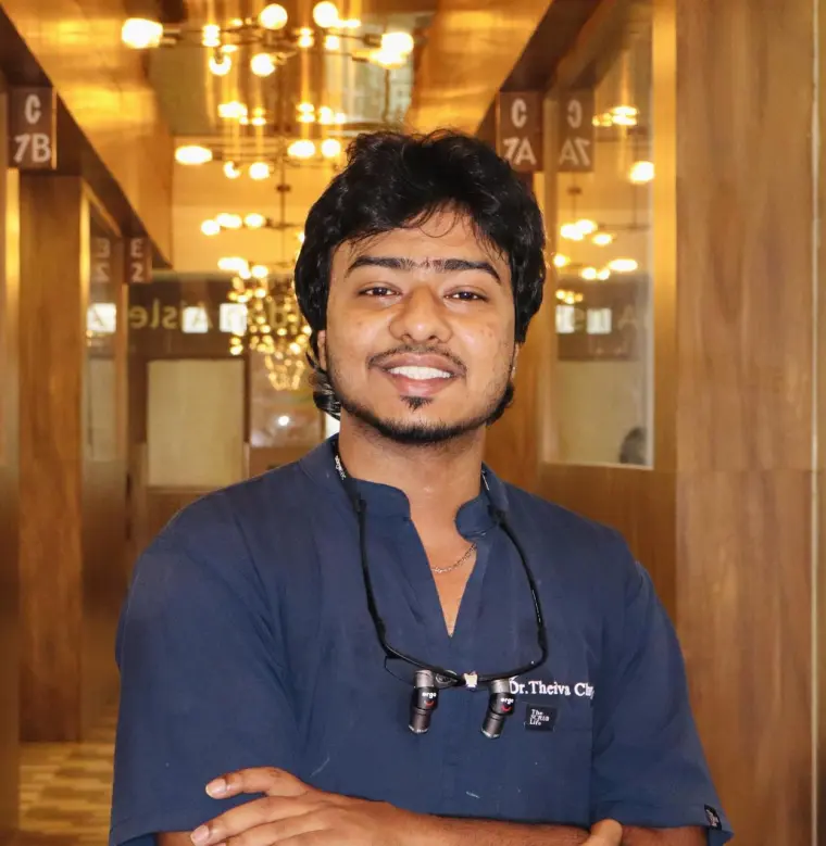 Dr. Theiva at White Soul Dentistry